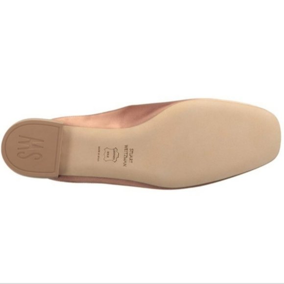 Stuart Weitzman Mulearky Mule Sandals Adobe - Picture 5 of 9